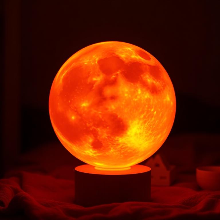 Lithophane Moon Lamp