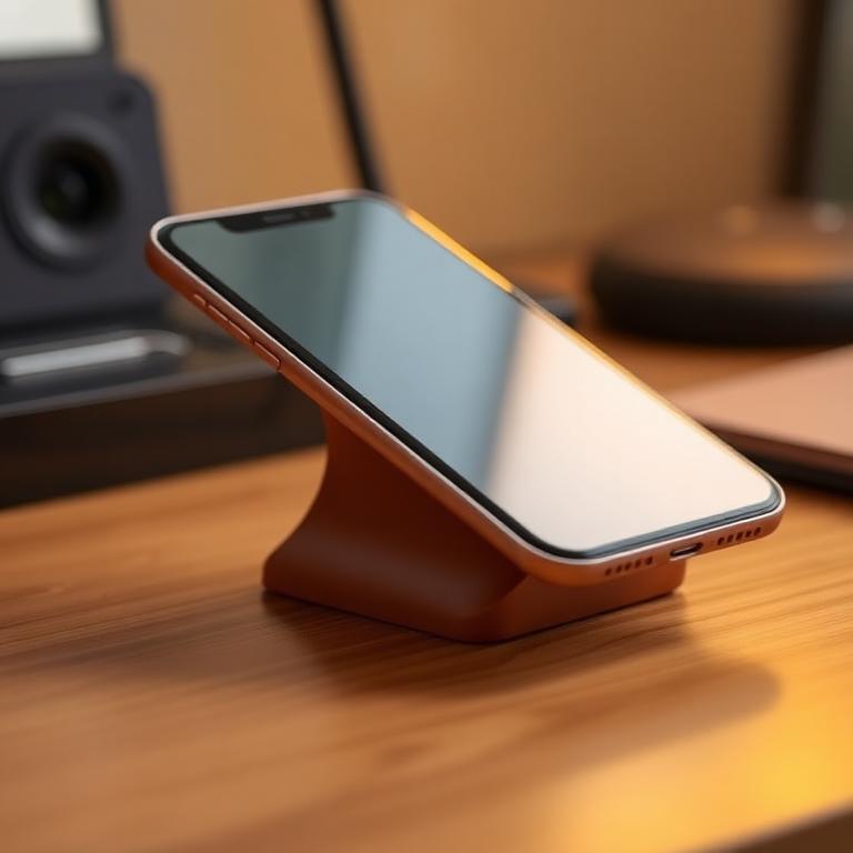 Curved Phone Stand